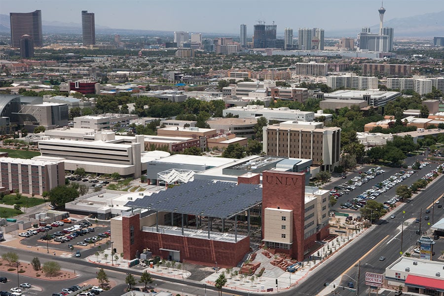 alt="UNLV Campus circa 2014"